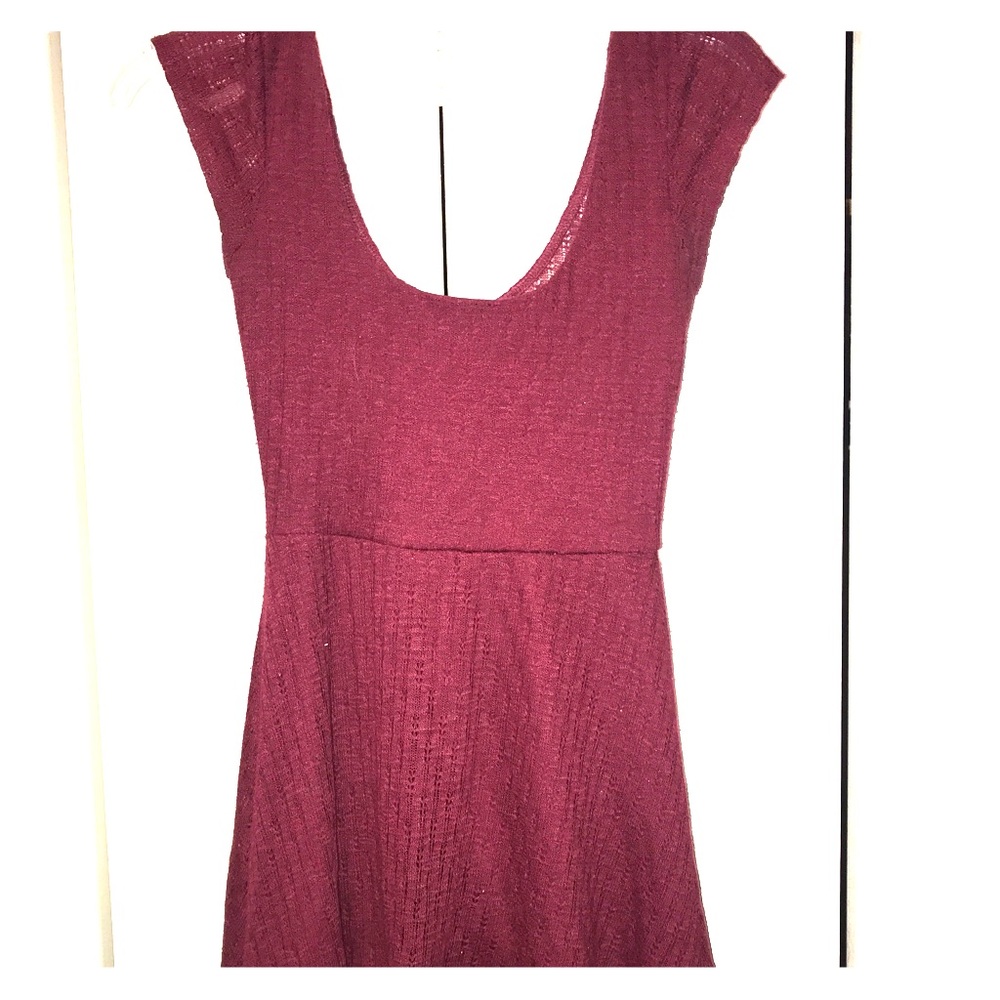 Short sleeve mini dress